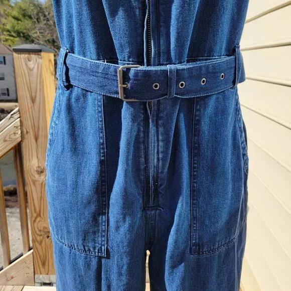 Rachel Comey  - Denim Jumpsuit - Picture 8 of 9
